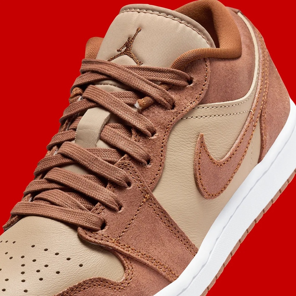 WMNS Air Jordan 1 Low SE - Coffee Brown